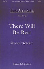 There Will Be Rest SATB choral sheet music cover Thumbnail